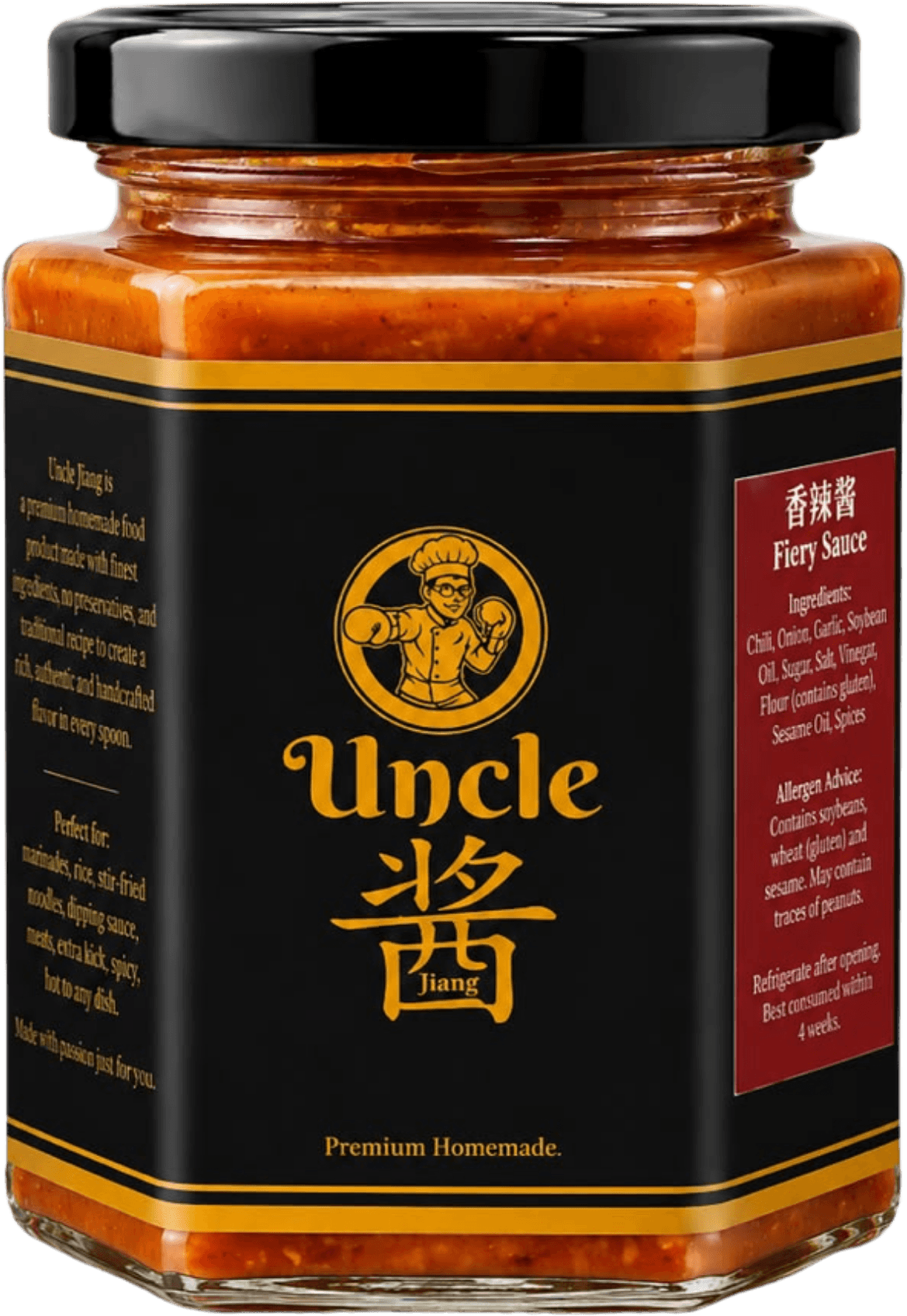 Fiery Satay 100ml small bottle