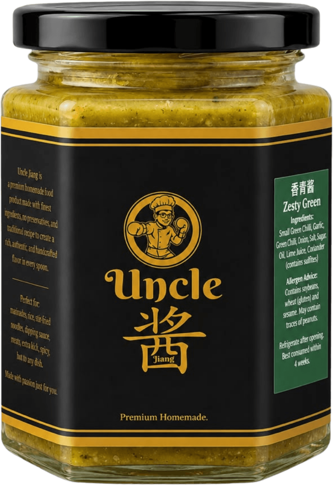 Zesty Green 100ml small bottle